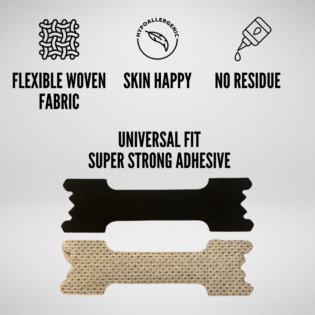 Nasal Strips (Pack of 30) | Strong Adhesive | Skin Happy | No Residue | Universal Fit